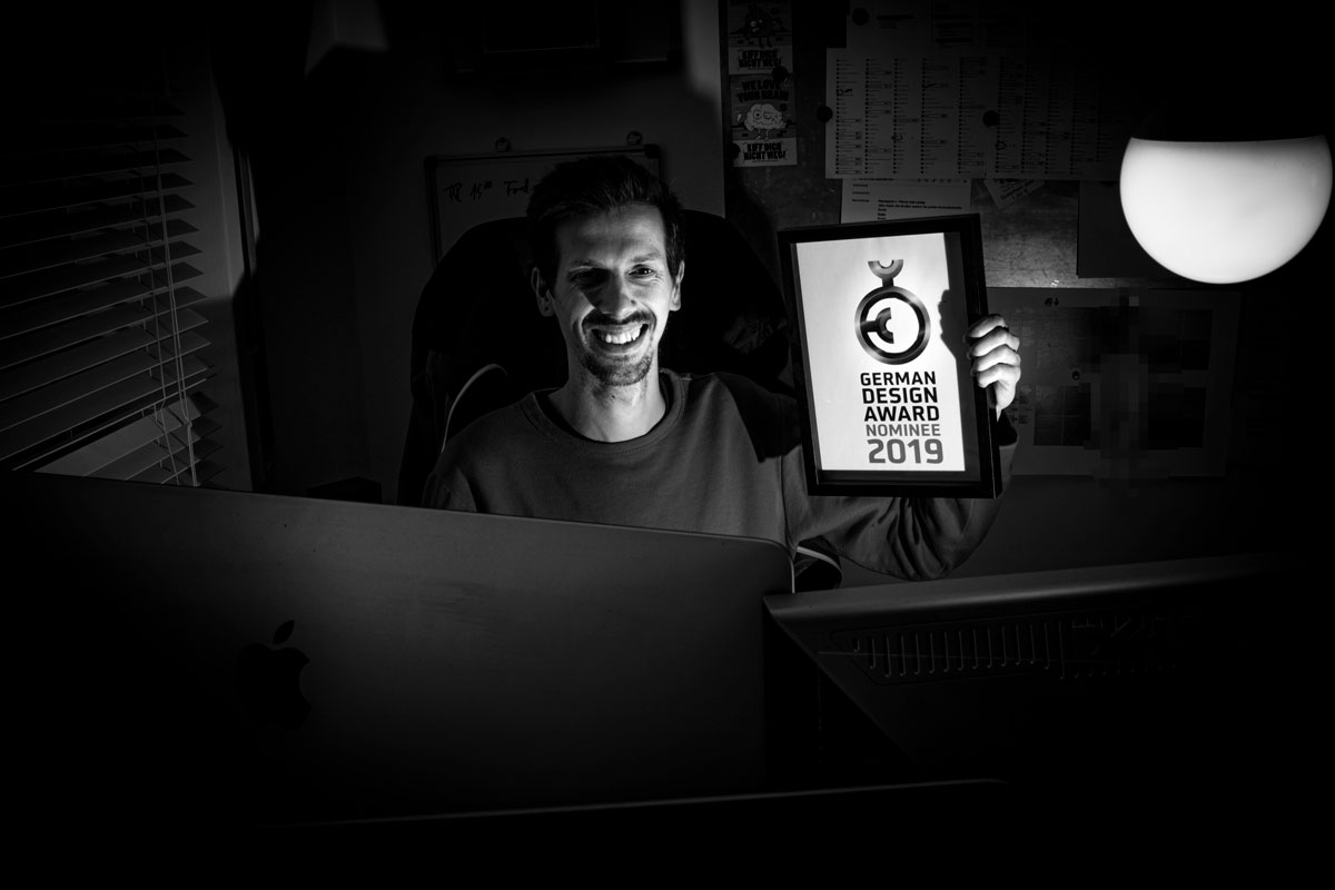 Daniel Grasmeier ist nominiert für den Best Newcomer des GDA